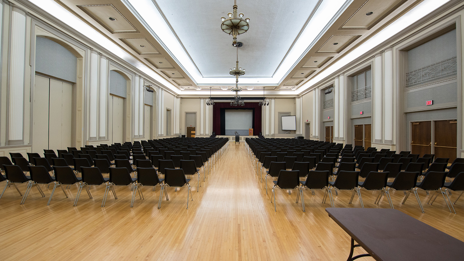 Interior Ballroom of Nebraska Union