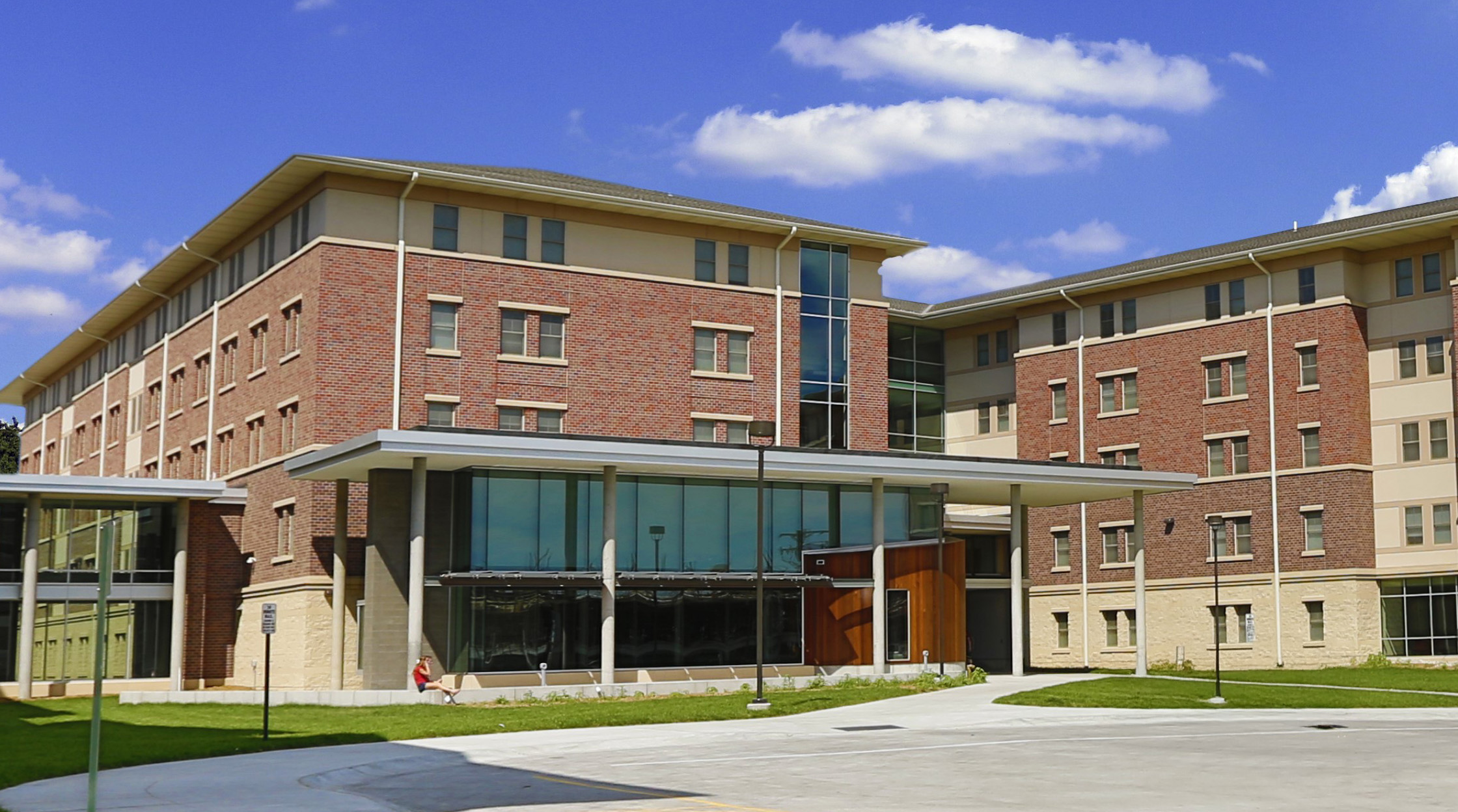 Outside image of University Suites