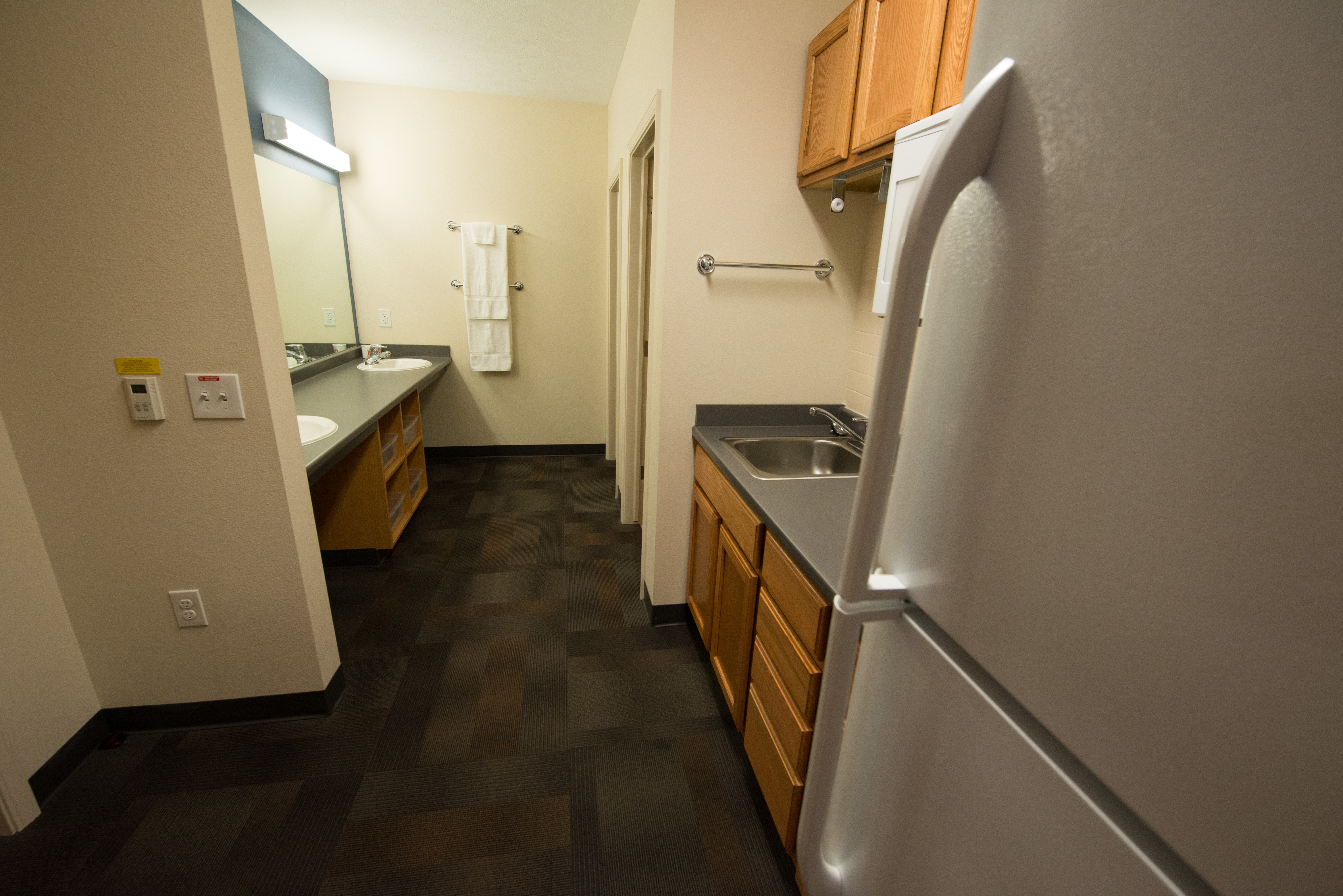Bath Area in Suites