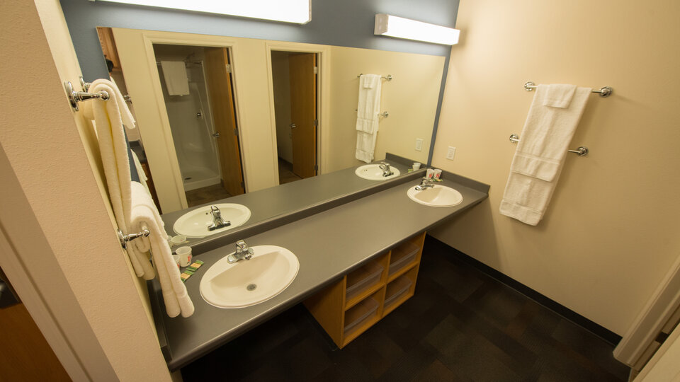 Suites Bathroom Area