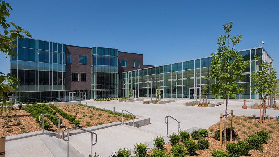 Alumni Center auditorium.