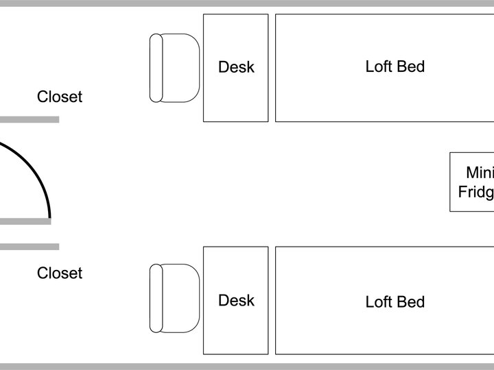 Massengale Double Room Floor Plans