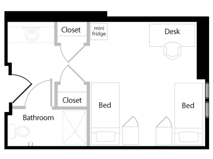 Freshman floor plan