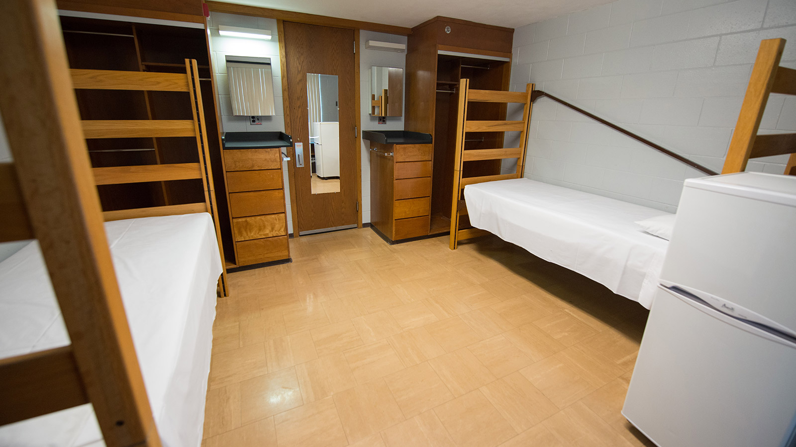 Double Room setup from Abel Hall