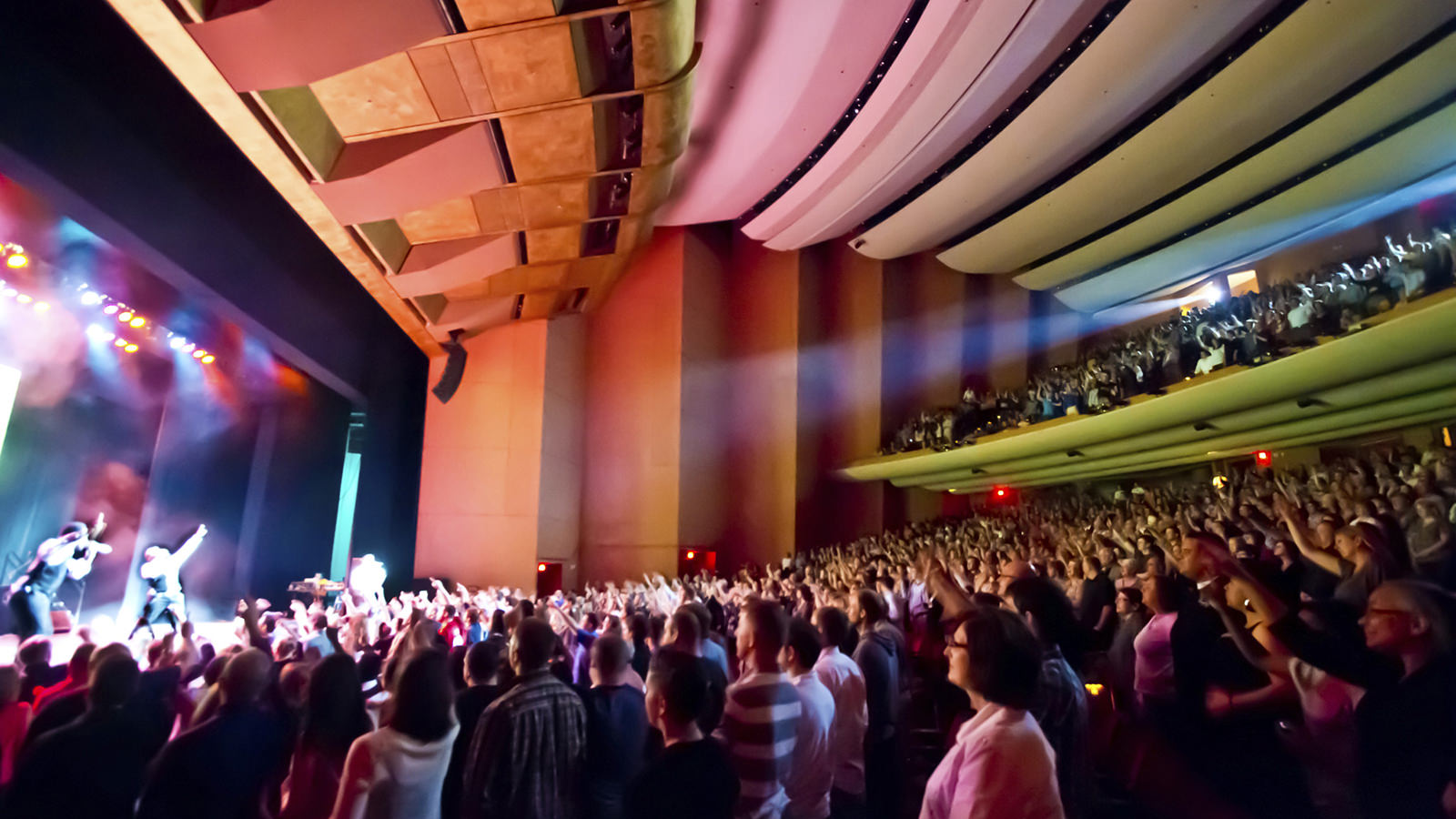 Main concert auditorium of the Lied Center building