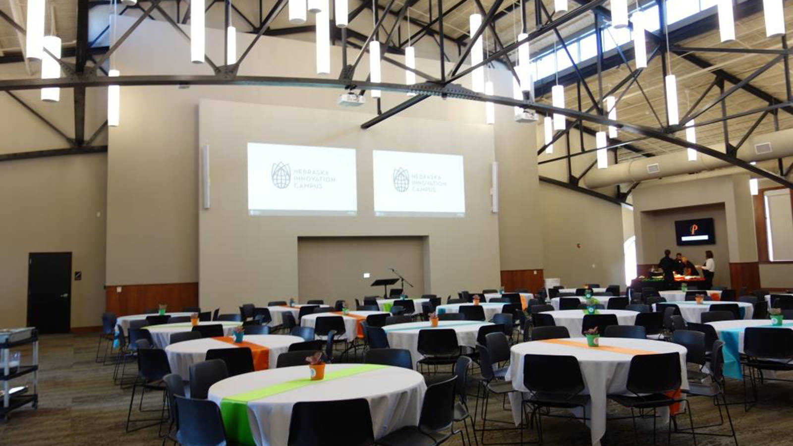 Nebraska Innovation Campus banquet hall.