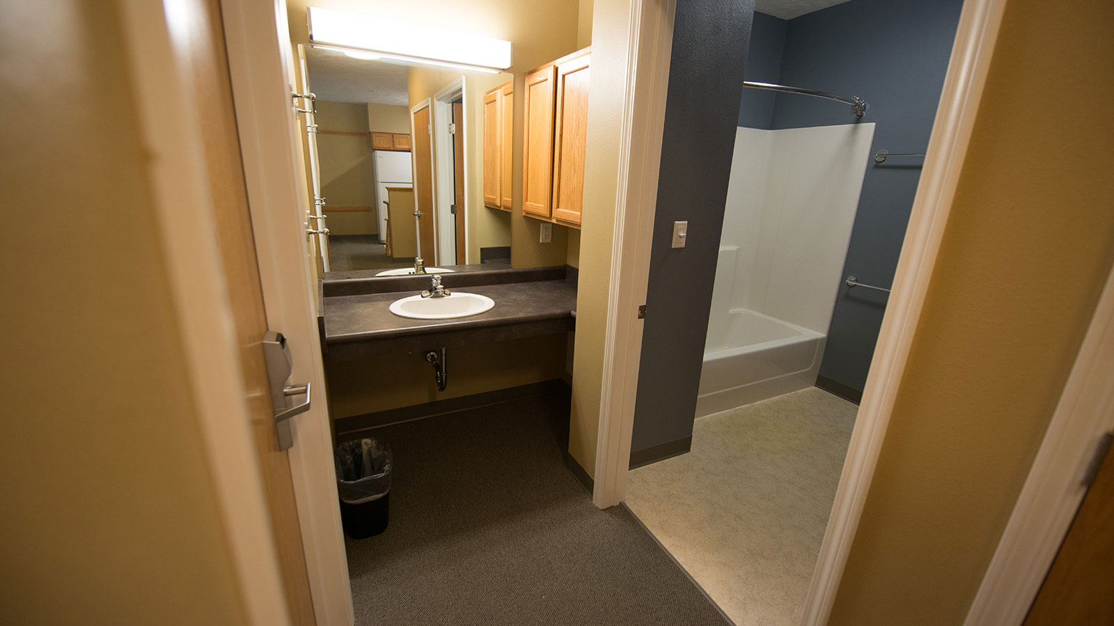 Village interior showing bathroom.